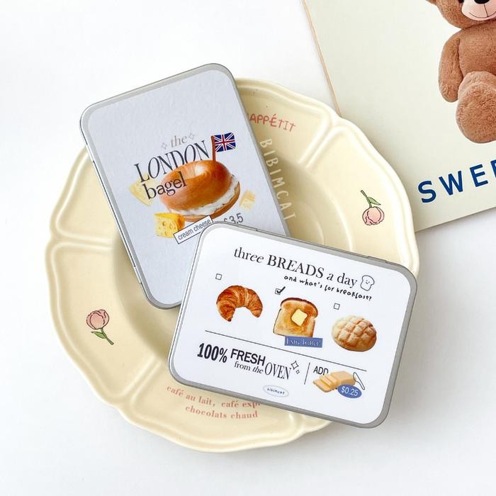 

[BIBIMCAT] Dazzling Multifungsi Tin Case Photocard / Kotak Box Kaleng Deco Serbaguna