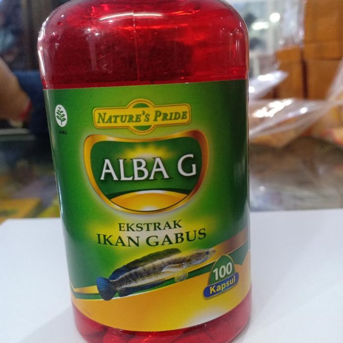 

ALBA G Extra ikan gabus isi 100