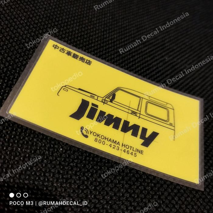 STIKER JDM JIMNY JAPAN