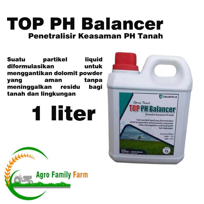 Top PH Balancer Penetralisir Keasaman PH Tanah 1 Liter