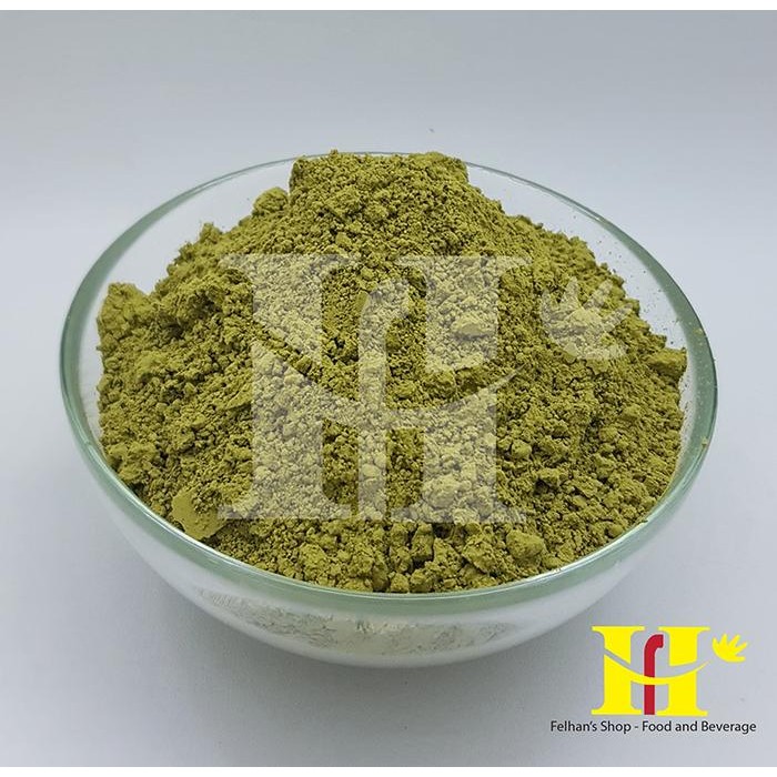

(100 g) Extract Pure Green Tea Powder / Ekstrak Murni Teh Hijau Bubuk