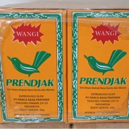 

Teh Prendjak Bubuk Wangi / Isi 10 Box @50gr