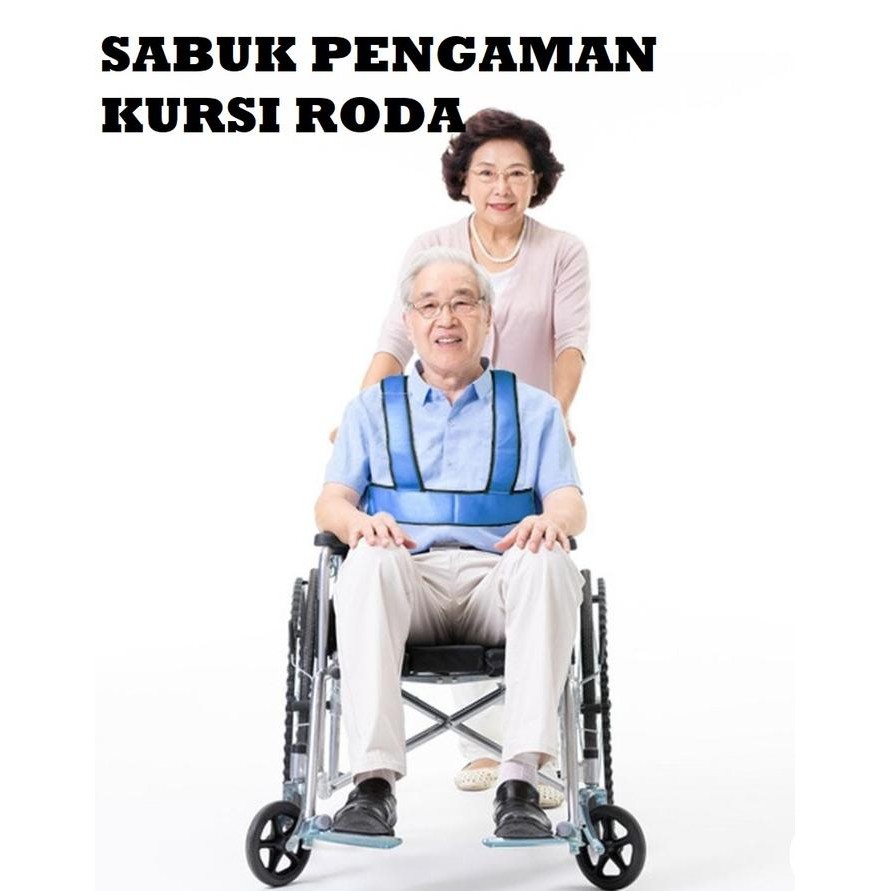SABUK PENGAMAN UNTUK KURSI RODA KURSI DUDUK LANSIA ORANG TUA PENAHAN BADAN DI KURSI SAFETY BELT
