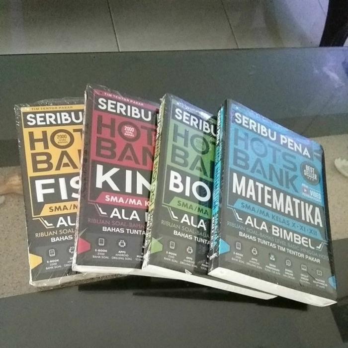 

Ready- Buku Rangkuman Sma/Ma : Seribu Pena Hots Bank Mtk, Fisika, Kimia, Bio