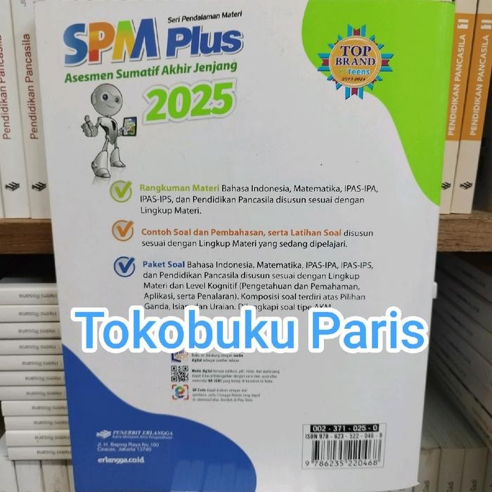 

Ready- Buku Spm Plus Asesmen Sumatif Akhir Jenjang Sd Mi Tahun 2025 / Kunci Jawaban