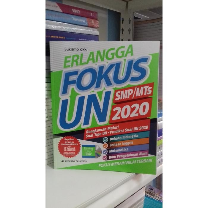 

Ready- Best Seller Original Erlangga Fokus Un Smp/Mts 2020 Sukismo, Dkk