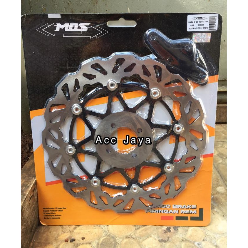 PIRINGAN CAKRAM MOS PSM HITAM 300MM SHOGUN 110 SATRIA 2TAK HIU / LUMBA