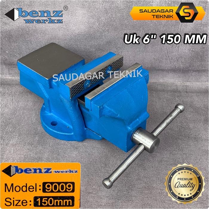 Ragum Catok Meja Besi 6 Inch 6" Swivel Vice Table 6Inch