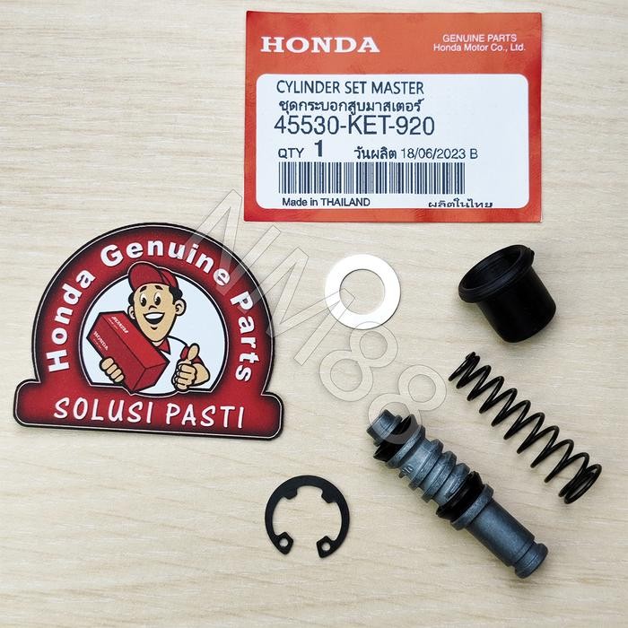 SEAL MASTER REM DEPAN KIT CYLINDER SET MASTER SUPRA X TIGER SONIC VERZA CB150R KARISMA SUPRA FIT