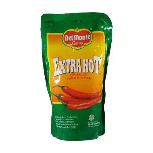

New Delmonte Saus Chili Extra Hot Pouch 1kg