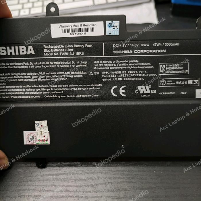 Limited Original Baterai Toshiba Dynabook R632 R632/F R632/G R632/H Series