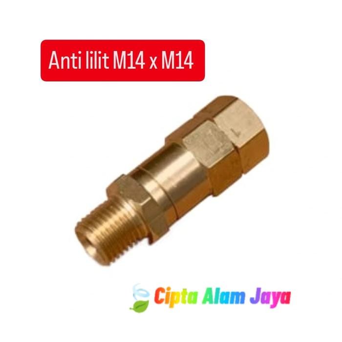 Nepel Sambungan Anti Lilit M14 - Adaptor Penyambung Selang Jet Cleaner