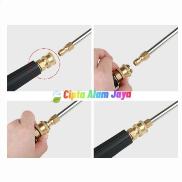 Extension Stik Spray Pipe High Pressure Washer Clenaer