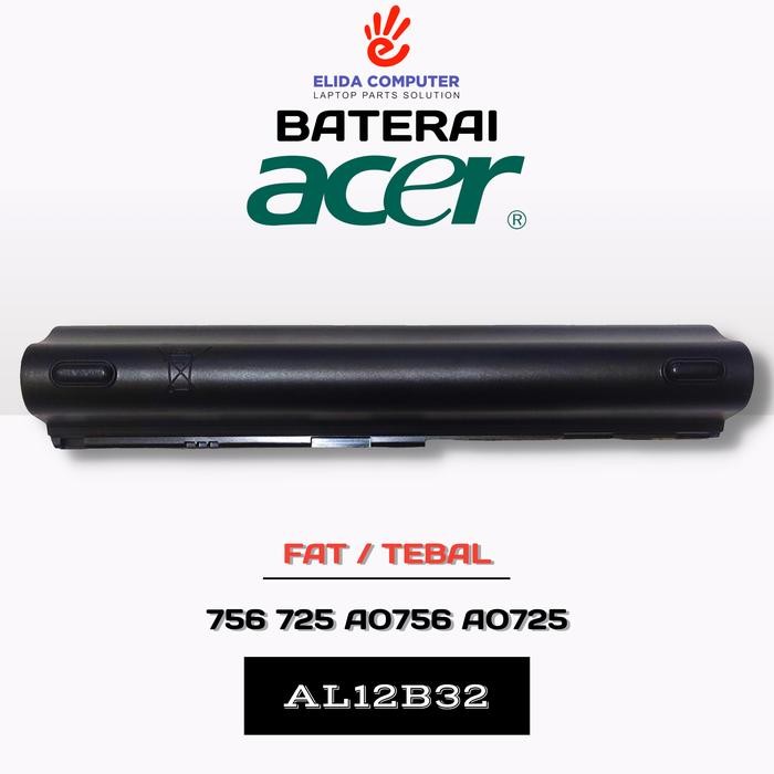 Terlaris Baterai Acer Aspire One Al12B32 Al12B31 Al12A31 Al12X32 Al12B72 Fat