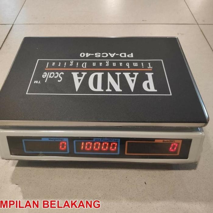 Timbangan Dital 40kg Merk Panda Timbangan Laundry dan Paket. Timbangan Buah Elektrik 40 kg Panda