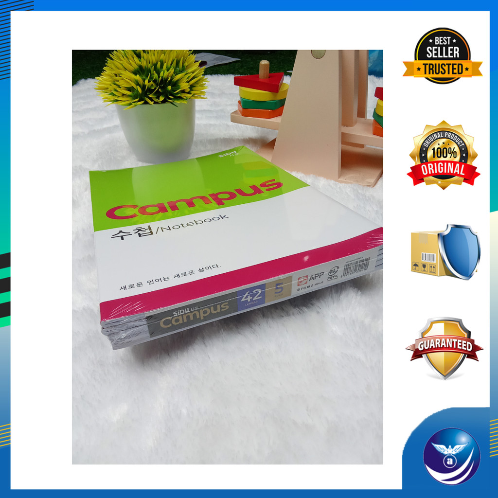 

(ISI 5 PCS) Paket Buku Tulis SIDU CAMPUS 42 hlm (1 Pack isi 5 pcs)