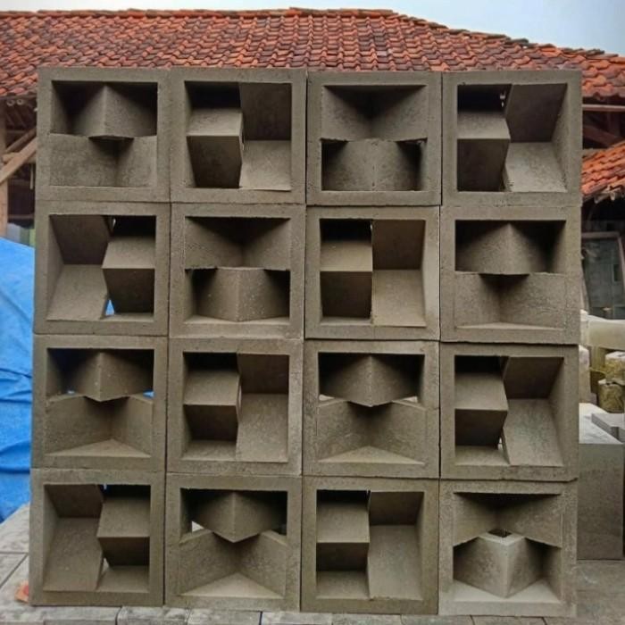 [Expert] roster beton minimalis/penyekat dinding/ventilasi/roster abu beton