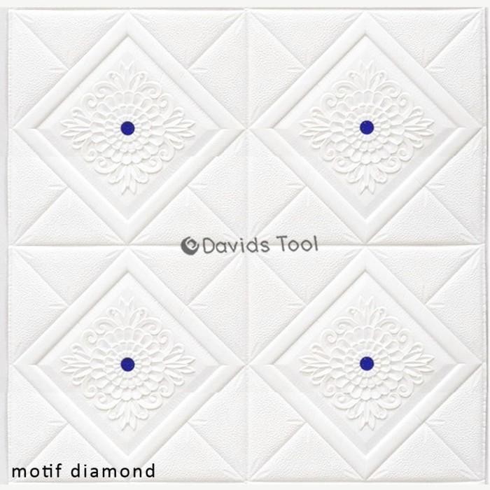 [Expert] Wallpaper dinding bata putih foam 3D