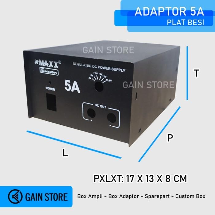 [Expert] ADAPTOR BOX 5A AMPER AMPERE BESI