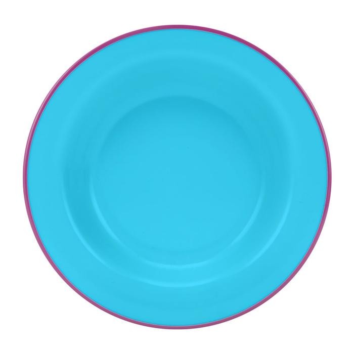 3 Pcs, Piring Makan Onyx Melamin 9" Binarya Series 18098