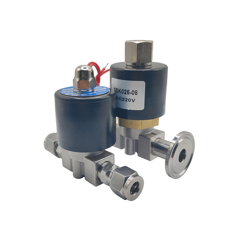 1/4" Normally Closed/Normally Open Stainless Steel Solenoid Valve +
