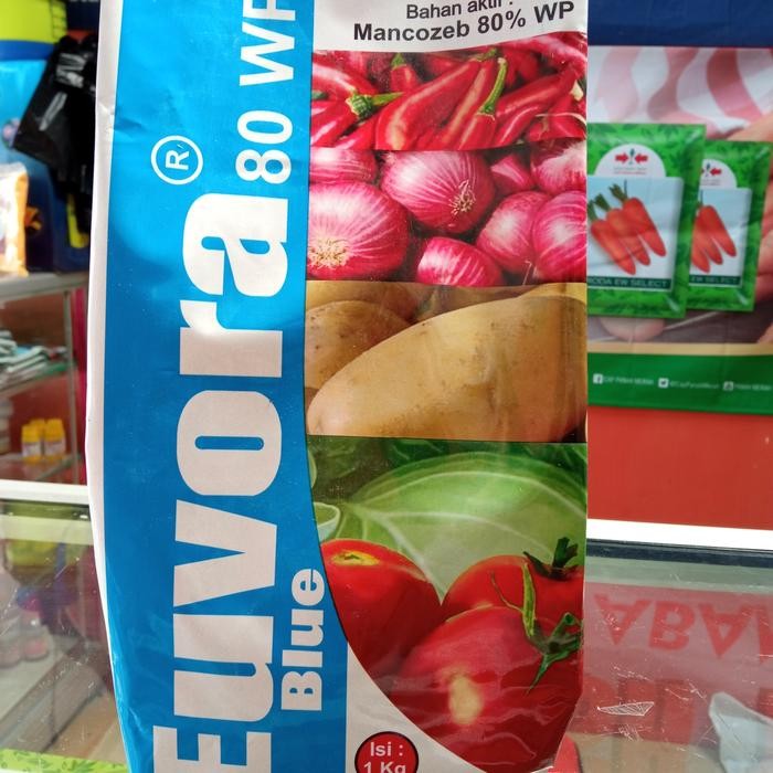 Terlaris Fungisida Euvora Blue 1kg (Mankozeb Biru) SALE