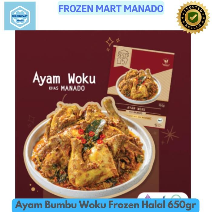

Ayam Bumbu Woku Frozen Halal 650gr - Frozen Mart Manado