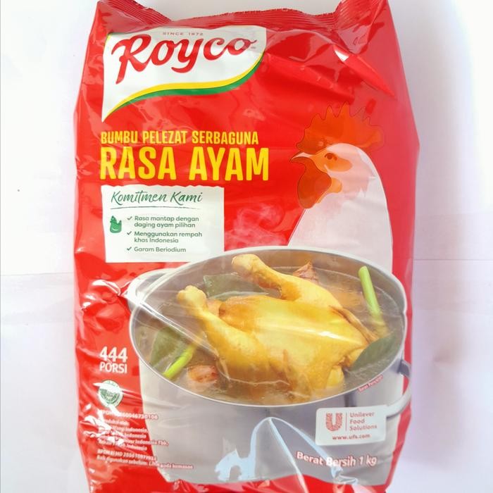 

Royco ayam 1kg / bumbu pelezat serbaguna