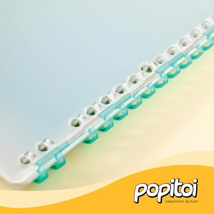 

Kokuyo Pastel Cookie Smart Ring Loose Leaf Notebook Binder A5 B5 Kode 1072