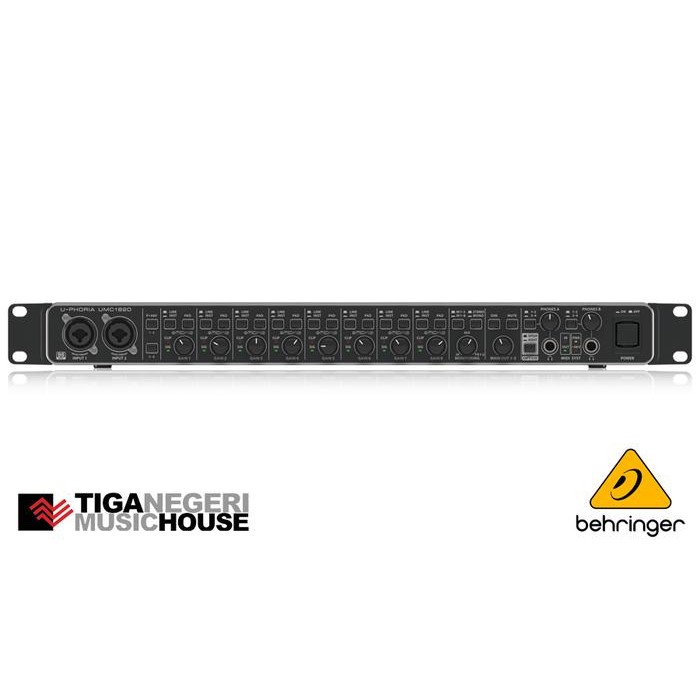 Behringer Uphoria UMC1820 8 Input USB Sound Card