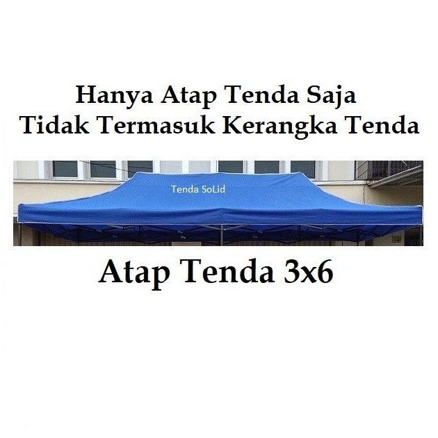 Terpal Atap Tenda Lipat 3x6