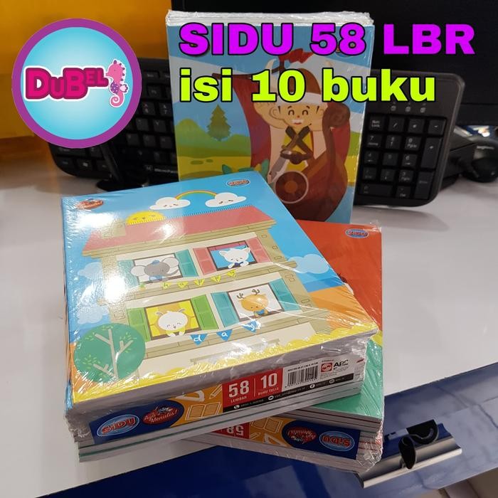 

Buku Tulis Sidu 58 Lembar Isi 10 Buku