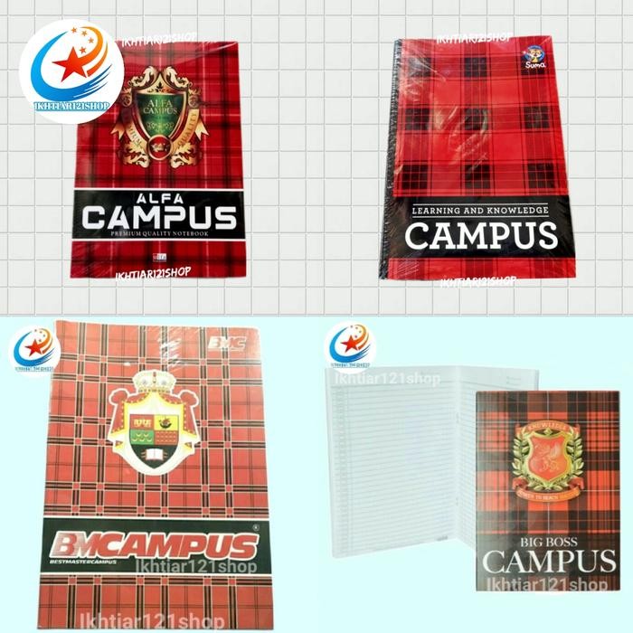 

Paket 10 Pcs Buku Tulis Bmc Campus Isi 50 Lembar Ukuran Boxy