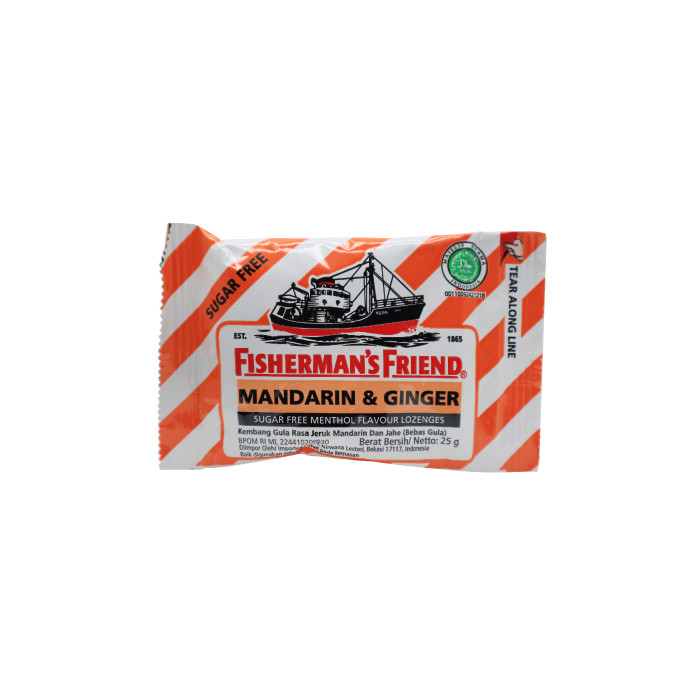 

Fishermans Friend Sugar Free Mandarin Ginger Lozenges 25 gr