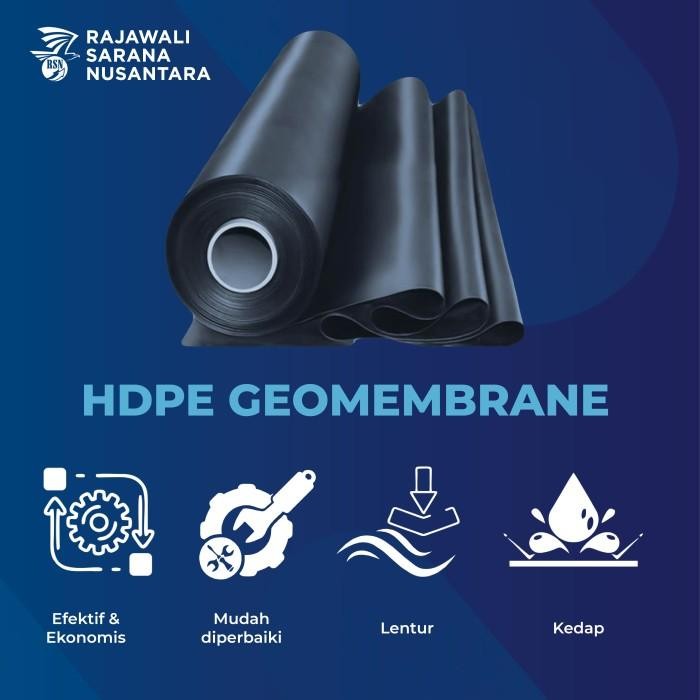 Expert HDPE Geomembrane 500 Micron ukuran Custom Harga per 1m2