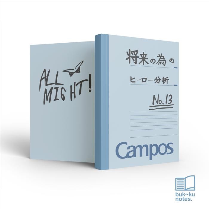 

New....!!! Buku Deku Hero Analysis Boku No Hero Academia Notebook Custom Anime