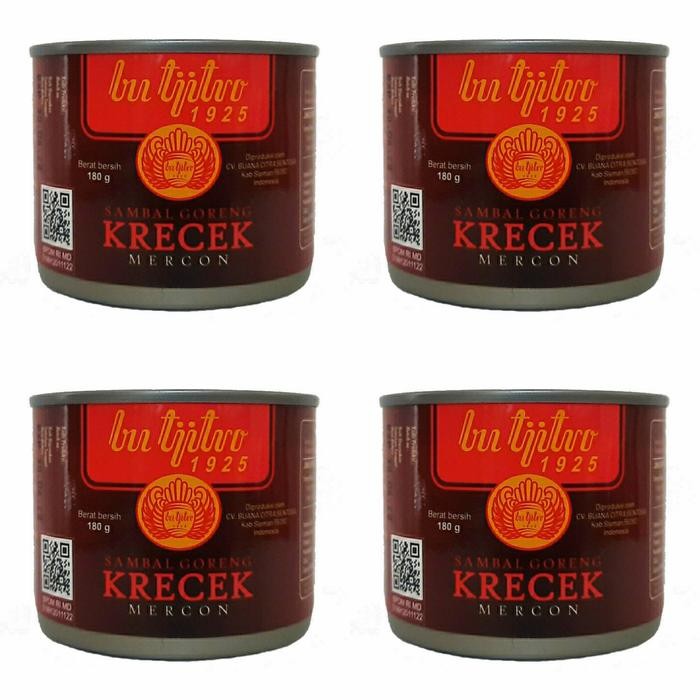 

Sambal Goreng Krecek Mercon Bu Tjitro Paket Hemat - Isi 4Pcs