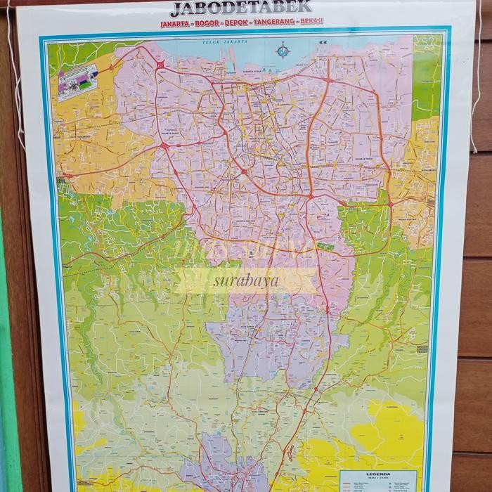 

Ready Peta bingkai JABODETABEK