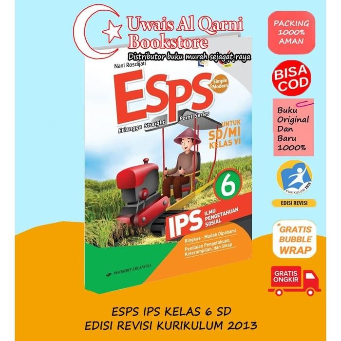 

Ready ESPS IPS 6 UNTUK SD/MI KELAS VI (K13N) ERLANGGA
