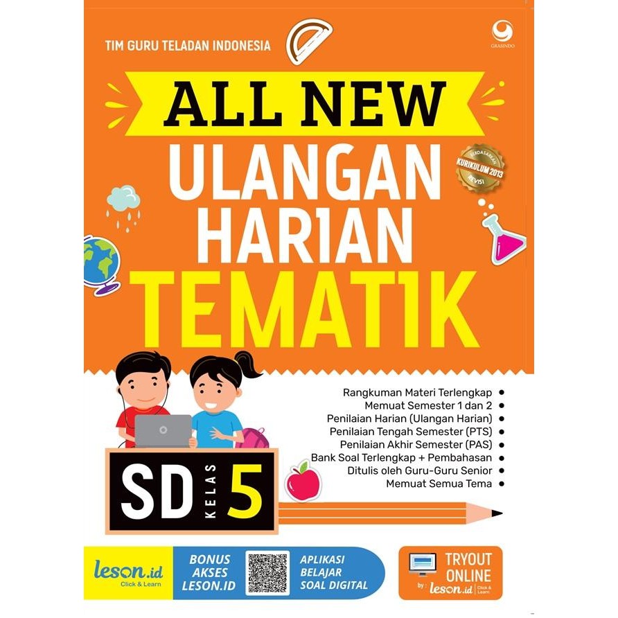 

Ready ALL NEW Ulangan Harian Tematik SD/MI Kelas 5