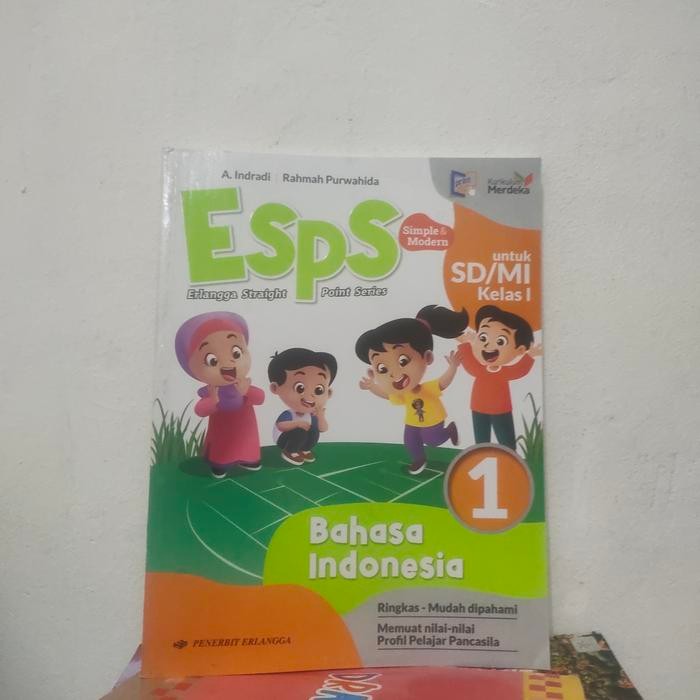 

Ready esps bahasa Indonesia merdeka kelas 1 SD jenis Erlangga