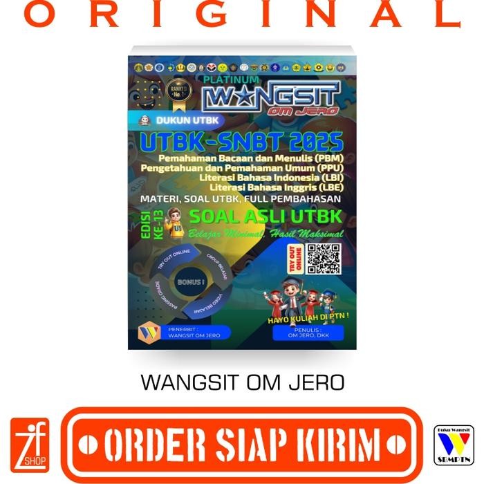 

Ready Buku Wangsit TPS 2025 / Buku Wangsit Om Jero Skolastik UTBK SNBT PPU PBM LITERASI BAHASA