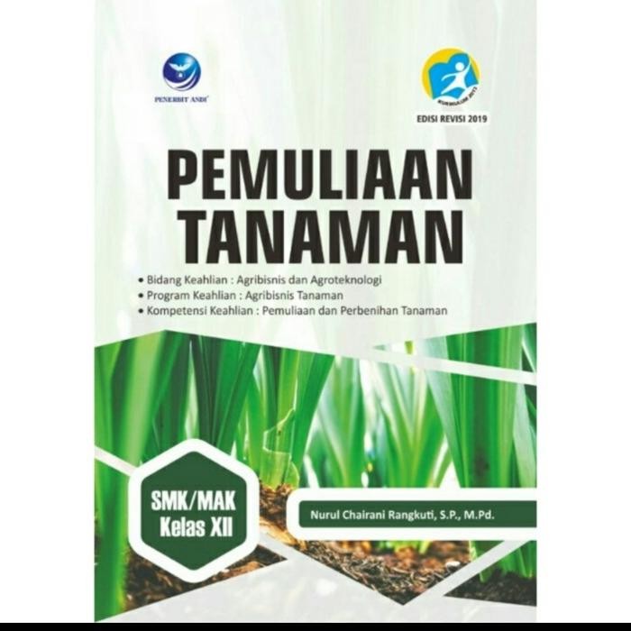 

Ready BUKU PEMULIAAN TANAMAN SMK/MAK KLS XII ORIGINAL ANDI