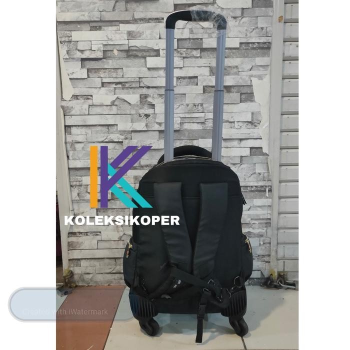 STOK READY. TROLLEY RANSEL KIPLING JUMBO 4 RODA MULTIFUNCTION PREMIUM