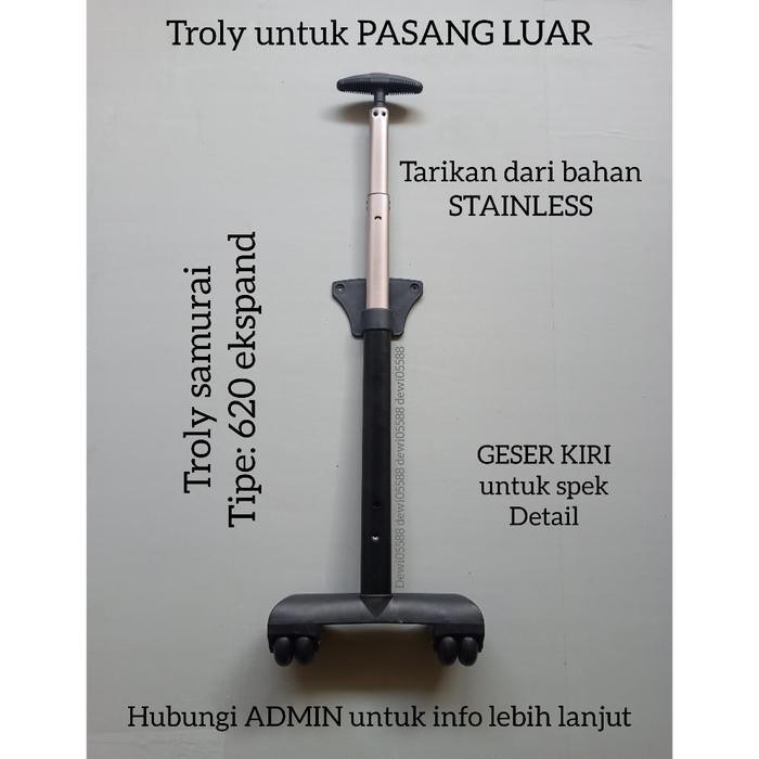 ORIGINAL.. TROLY TAS SEKOLAH, TROLY TAS TRAVEL BAG, TROLY KOPER. TIANG TAS KOPER,