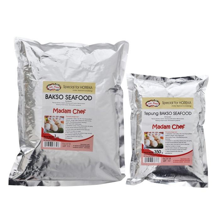 (Allthebest) Tepung Premiks Bakso Seafood Mr. Food 350gr