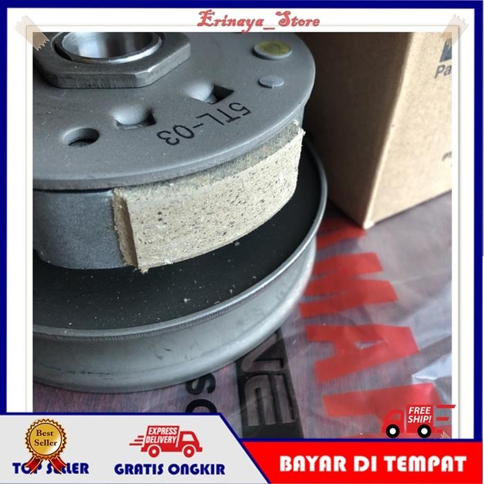 ORIGINAL PULLY PULI PULLEY ASSY SET YAMAHA MIO SPORTY SOUL J 5TL ORI