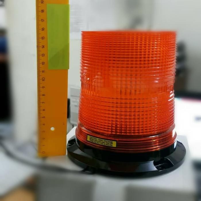 Xenon Strobe lamp blitz 220 VAC/ Rotary Lamp Made in Taiwan bukan ecco