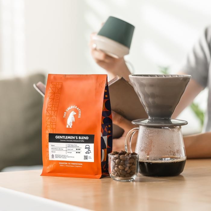 

GENTLEMEN'S BLEND ESPRESSO ARABICA BIJI KOPI ROASTED BEANS