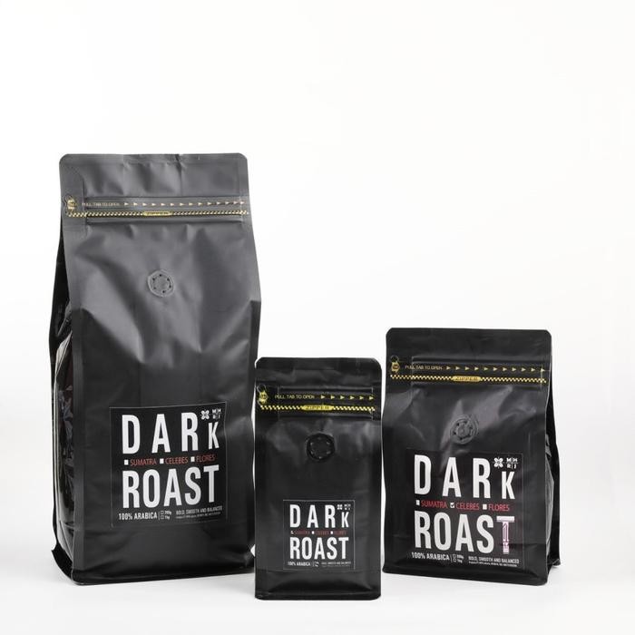 

DARK ROAST COFFEE KOPI SANGRAI GELAP ARABIKA TIDAK ASAM 120G SUMATRA SULAWESI FLORES